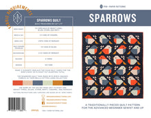 Load image into Gallery viewer, Sparrow Quilt Paper Pattern by Pen &amp; Paper Patterns