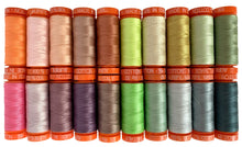 Load image into Gallery viewer, Neon &amp; Neutrals - Tula Pink Aurifil Collection - 20 Small Spools