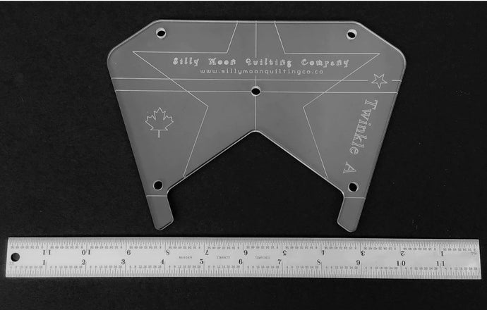 Twinkle A - Silly Moon Quilting Ruler