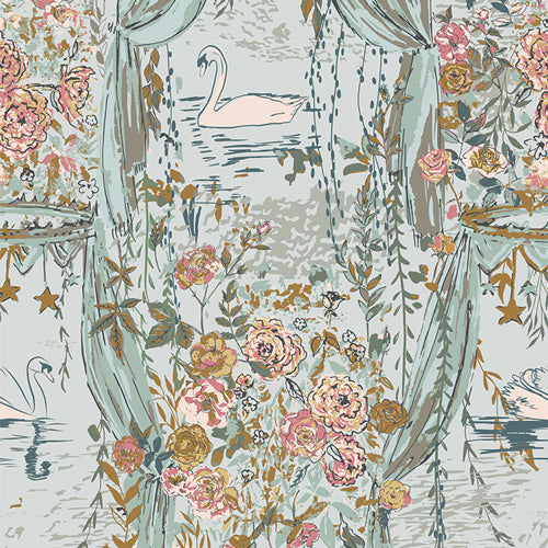 Art Gallery Fabric - Willow - Rosewater Ballet