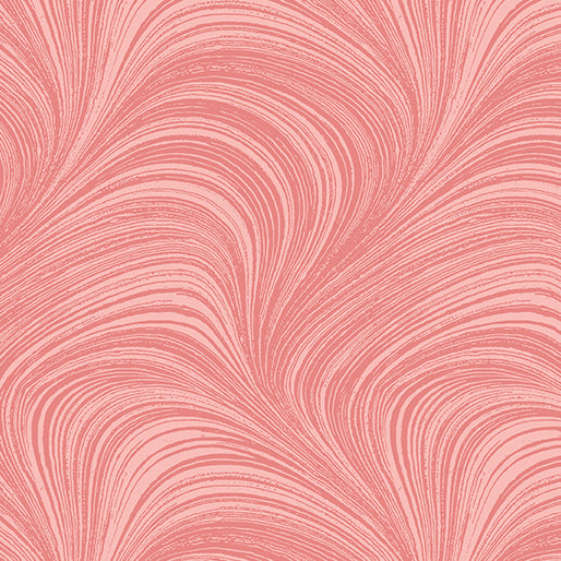 Backing - Bernatex wideback- Waves 108” wide - Pink