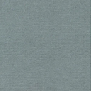 Linen Cotton Solid Linen - Steel - by Devonstone