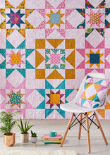 Load image into Gallery viewer, Galaxy Twist Quilt Paper Pattern by Tied With a Ribbon Jemima Flendt
