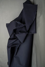 Load image into Gallery viewer, Merchant &amp; Mill Dry Organic Cotton Oilskin -dark indigo half metre cut.