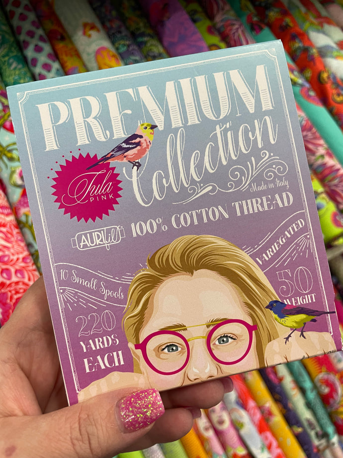 Premium Aurifil Thread Collection by Tula Pink