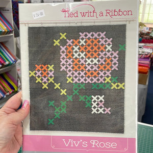 Viv’s Rose Paper Pattern by Tied with a Ribbon