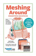 Load image into Gallery viewer, Meshing Around Drawstring Bag Pattern by Annie
