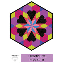 Load image into Gallery viewer, Paper Pieces - Heartburst EPP Kit - Papers and Pattern