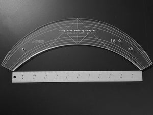 Joan 16" - Silly Moon Quilting Ruler