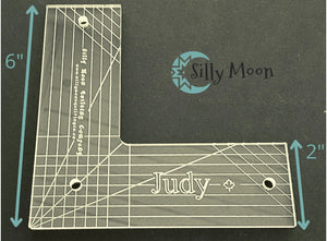 Judy Ruler- Silly Moon Quilting Ruler