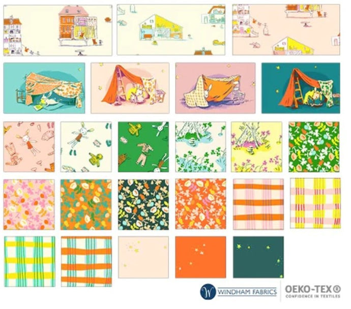Lucky Rabbit Bundles by Heather Ross For Windham Fabrics