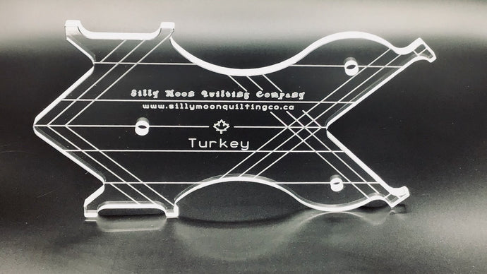Turkey - Silly Moon Quilting Ruler